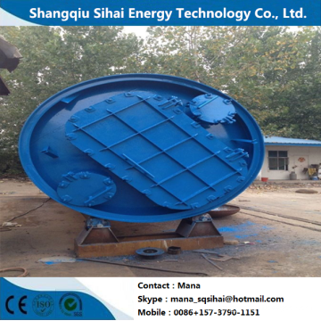 High-yield used tire cracking refining equipment